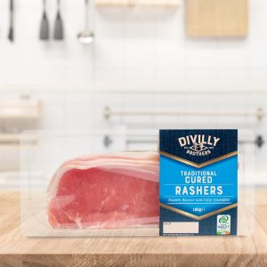 0522  DIVILLY'S TRADITIONAL 180G RASHERS