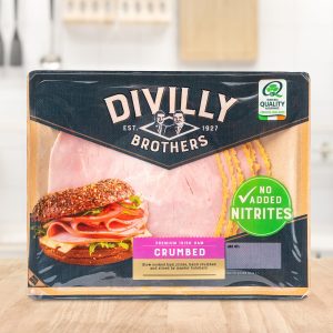 1350 Divilly Brothers No Added Nitrites Crumbed Ham 90g