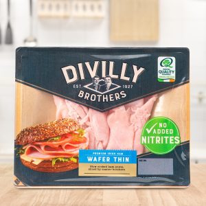 1352 Divilly Brothers No Added Nitrites Wafer Trad ham 80g